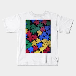 Lots of meeples Kids T-Shirt